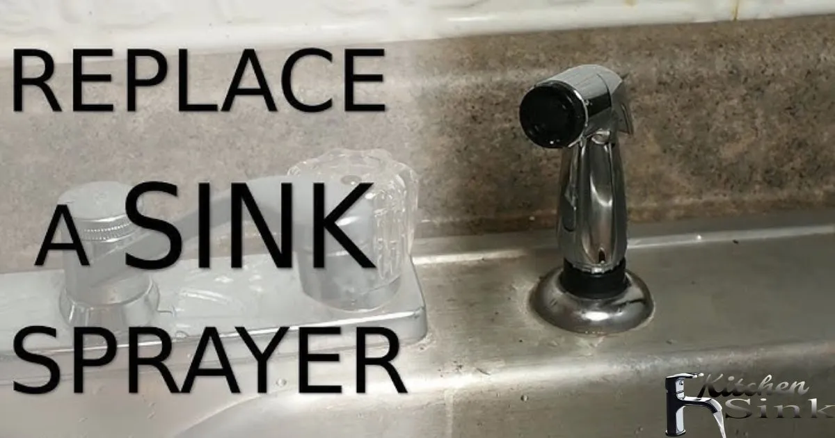 How Do You Install The Mounting Hardware For A Kitchen Sink Sprayer?