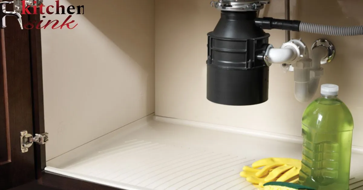 Adding Insulation To The Cabinet Floor Under The Kitchen Sink