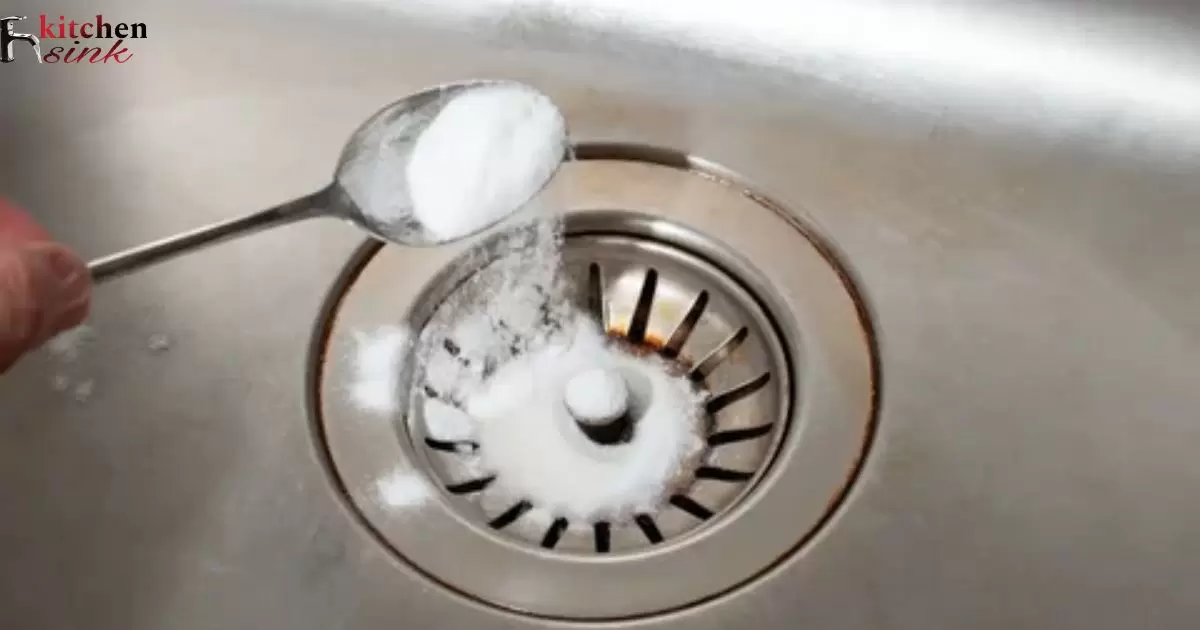 Clean Your Kitchen Sink With Baking Soda