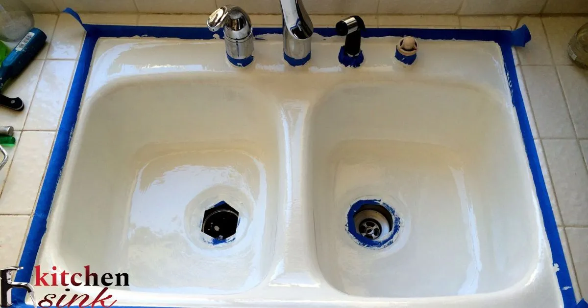 How To Repaint Kitchen Sink?