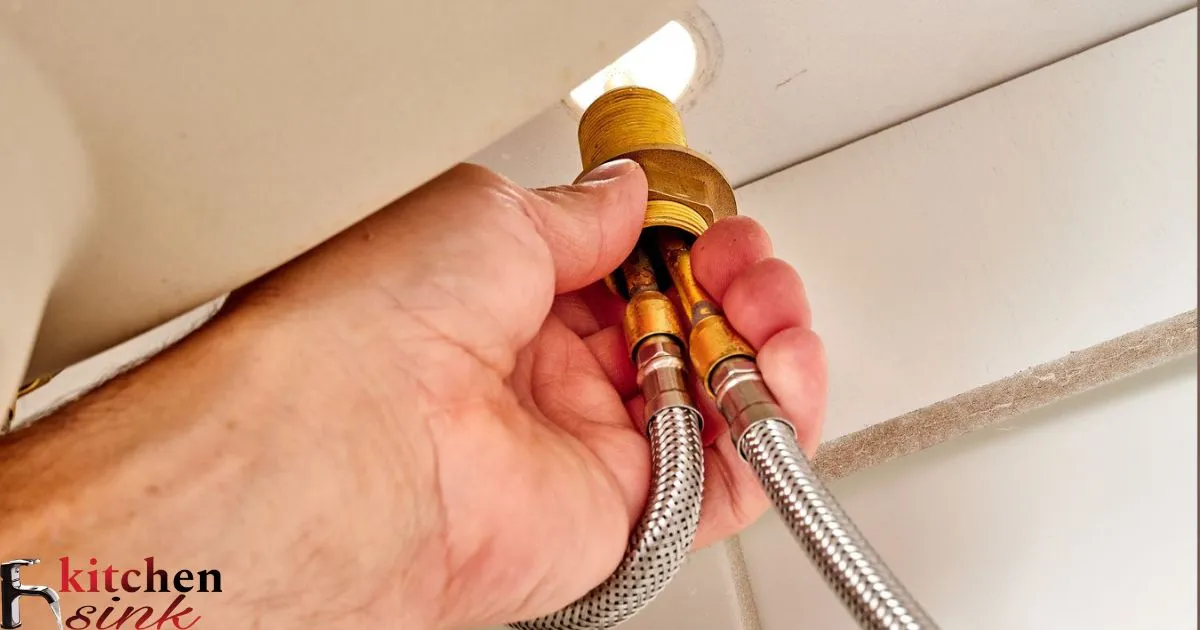 How To Tighten Kitchen Faucet Nut Under Sink?